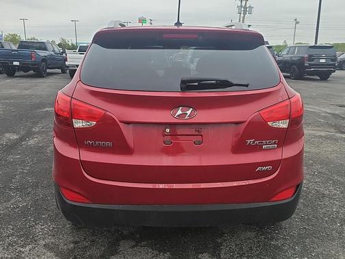 Garnet Red 2012 Hyundai TUCSON Limited