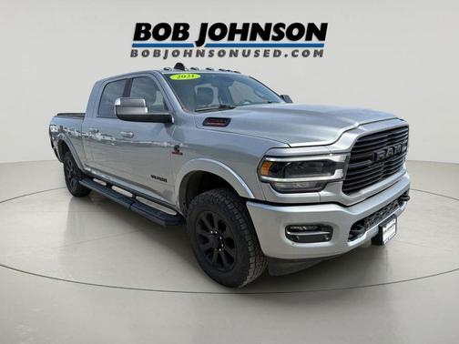 Billet Silver Metallic Clearcoat 2021 RAM 2500 Laramie Mega Cab 4x4 6'4' Box