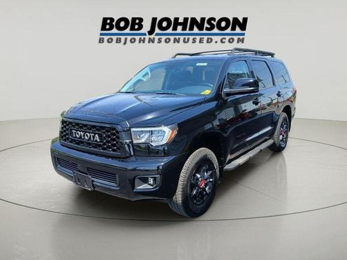 Midnight Black Metallic 2020 Toyota Sequoia TRD Pro