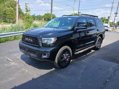 Midnight Black Metallic 2020 Toyota Sequoia TRD Pro