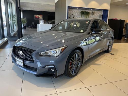 Slate Gray 2023 INFINITI Q50 3.0t RED SPORT 400