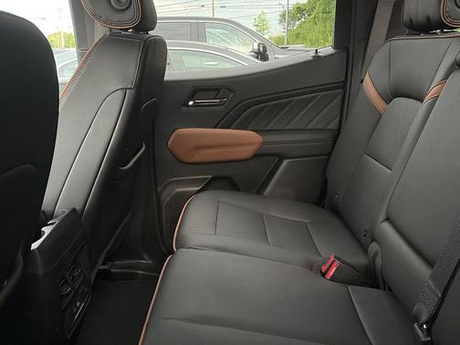 Volcanic Red Tintcoat 2023 GMC Canyon AT4