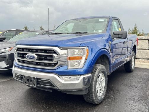 Atlas Blue Metallic 2022 Ford F-150 XL
