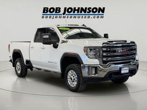 Summit White 2022 GMC Sierra 2500 SLE