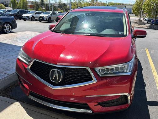 Performance Red Pearl 2020 Acura MDX 3.5L w/Technology Package