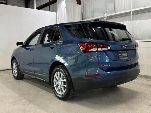 Lakeshore Blue Metallic 2024 Chevrolet Equinox LS