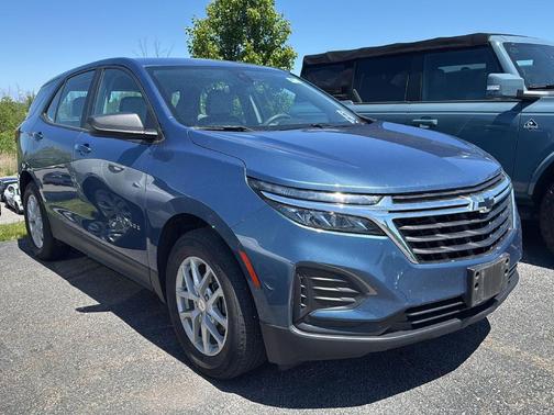 Lakeshore Blue Metallic 2024 Chevrolet Equinox LS