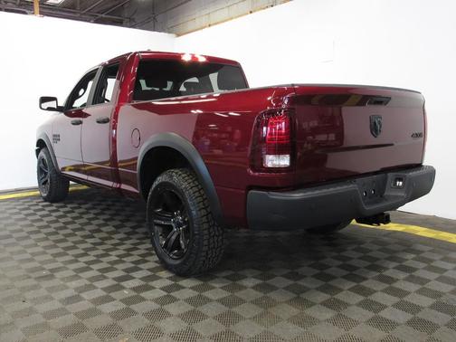 Delmonico Red Pearlcoat 2022 RAM 1500 Classic Warlock Quad Cab 4x4 6'4' Box