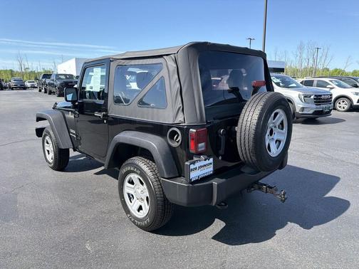Black Clearcoat 2018 Jeep Wrangler JK Sport