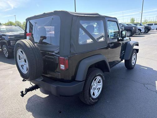 Black Clearcoat 2018 Jeep Wrangler JK Sport
