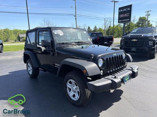 Black Clearcoat 2018 Jeep Wrangler JK Sport