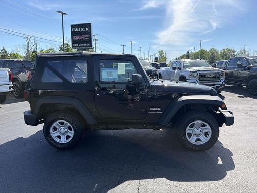 Black Clearcoat 2018 Jeep Wrangler JK Sport