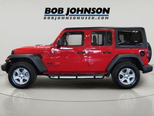 Firecracker Red Clearcoat 2021 Jeep Wrangler Unlimited Sport