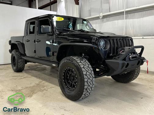 Black 2021 Jeep Gladiator Rubicon