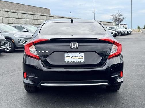 Crystal Black Pearl 2021 Honda Civic EX
