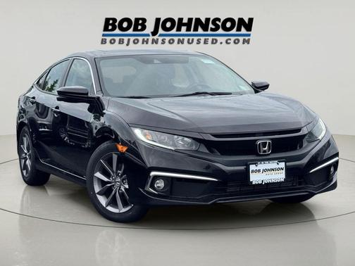 Crystal Black Pearl 2021 Honda Civic EX
