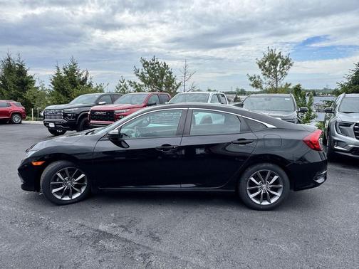 Crystal Black Pearl 2021 Honda Civic EX