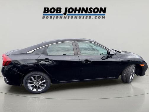 Crystal Black Pearl 2021 Honda Civic EX