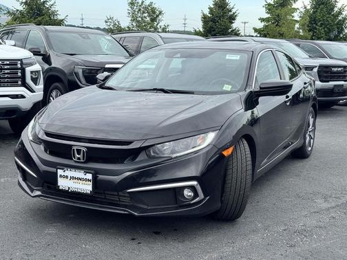 Crystal Black Pearl 2021 Honda Civic EX
