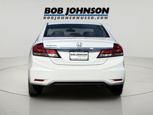 White Orchid Pearl 2015 Honda Civic 4DSD