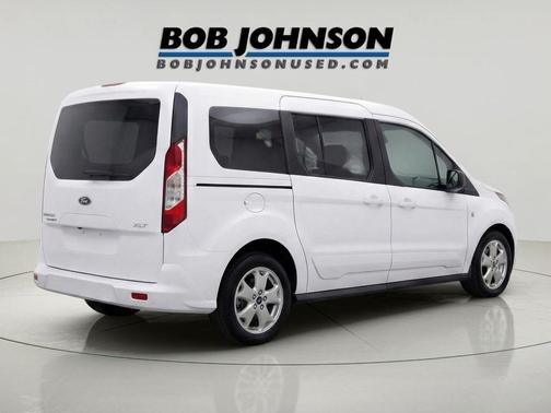Frozen White 2014 Ford Transit Connect XLT w/Rear Liftgate
