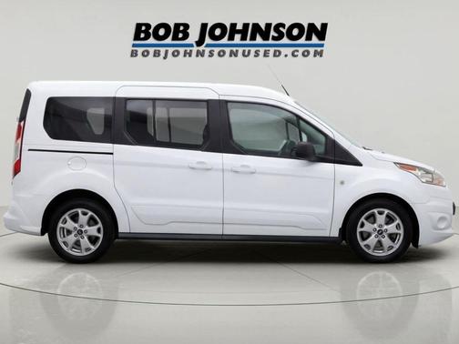 Frozen White 2014 Ford Transit Connect XLT w/Rear Liftgate