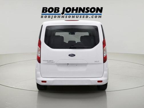 Frozen White 2014 Ford Transit Connect XLT w/Rear Liftgate