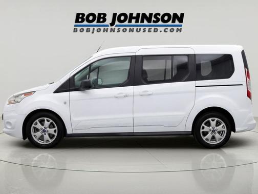 Frozen White 2014 Ford Transit Connect XLT w/Rear Liftgate
