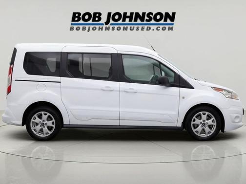 Frozen White 2014 Ford Transit Connect XLT w/Rear Liftgate