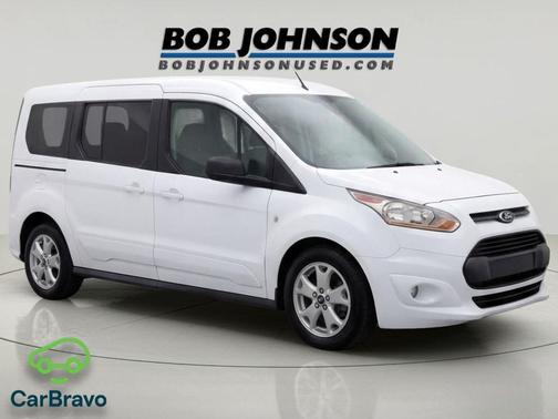 Frozen White 2014 Ford Transit Connect XLT w/Rear Liftgate
