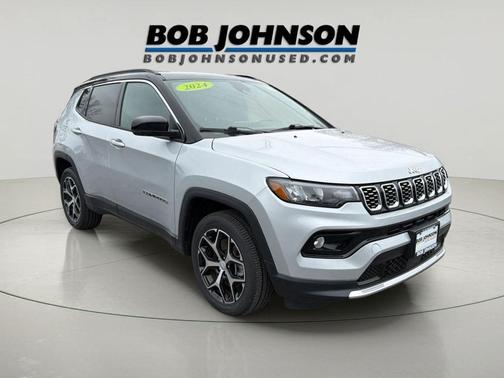 Silver Zynith Metallic Clearcoat 2024 Jeep Compass Limited