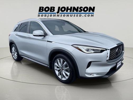 Liquid Platinum 2021 INFINITI QX50 LUXE AWD