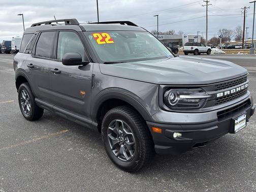 Carbonized Gray Metallic 2022 Ford Bronco Sport Badlands
