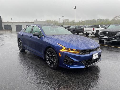 Sapphire Blue 2021 Kia K5 GT-Line