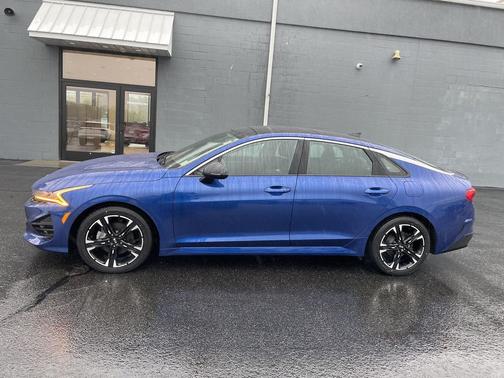 Sapphire Blue 2021 Kia K5 GT-Line