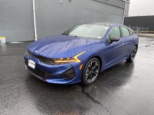 Sapphire Blue 2021 Kia K5 GT-Line