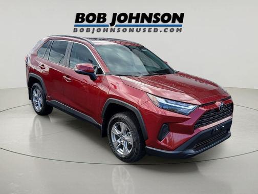Ruby Flare Pearl 2025 Toyota RAV4 Hybrid XLE