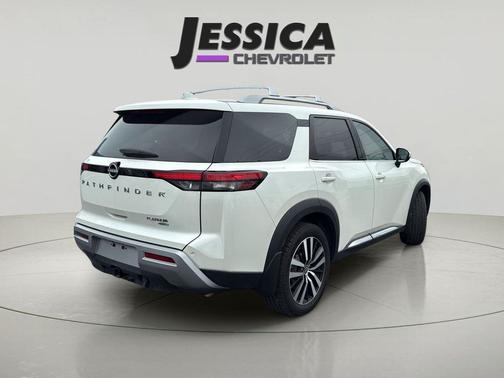Pearl White Tricoat 2024 Nissan Pathfinder Platinum 4WD