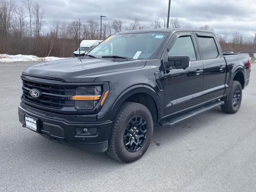 Agate Black Metallic 2024 Ford F-150 XLT