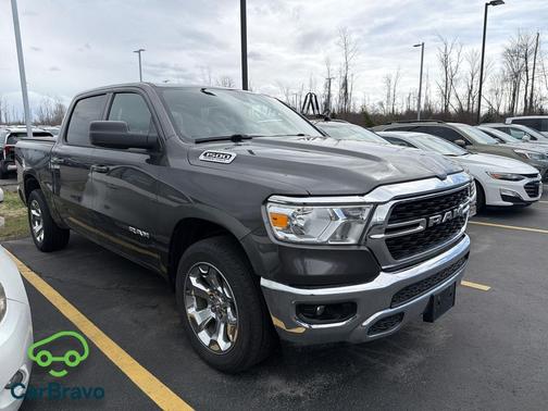 Granite Crystal Metallic Clearcoat 2022 RAM 1500 Big Horn/Lone Star