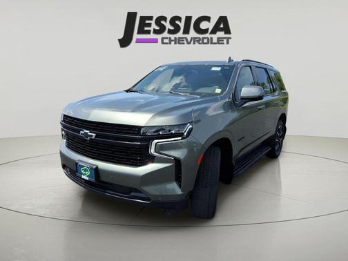 Silver Sage Metallic 2023 Chevrolet Tahoe 4WD RST