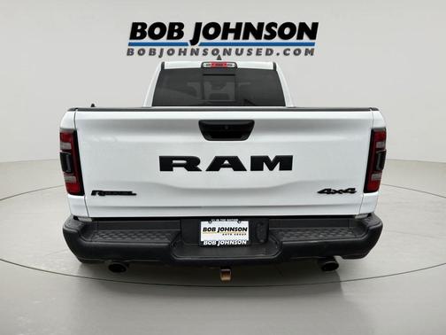 Bright White Clearcoat 2021 RAM 1500 Rebel