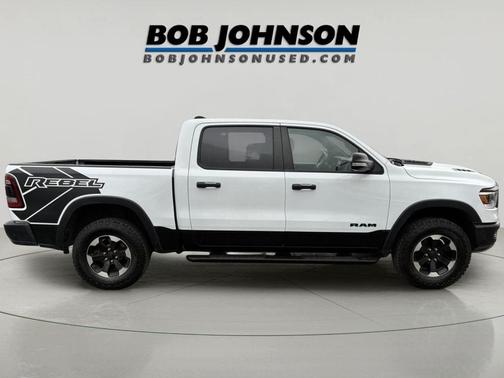 Bright White Clearcoat 2021 RAM 1500 Rebel
