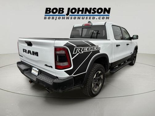 Bright White Clearcoat 2021 RAM 1500 Rebel