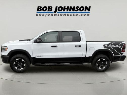 Bright White Clearcoat 2021 RAM 1500 Rebel