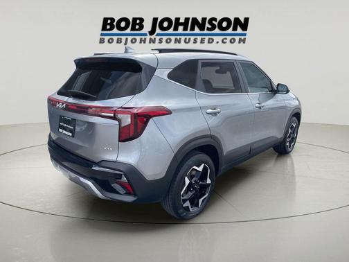 Steel Gray 2024 Kia Seltos EX