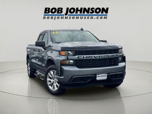 Satin Steel Metallic 2020 Chevrolet Silverado 1500 Custom