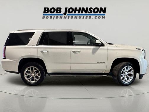 White Frost Tricoat 2018 GMC Yukon SLT Standard Edition