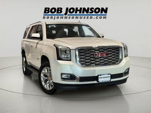 White Frost Tricoat 2018 GMC Yukon SLT Standard Edition