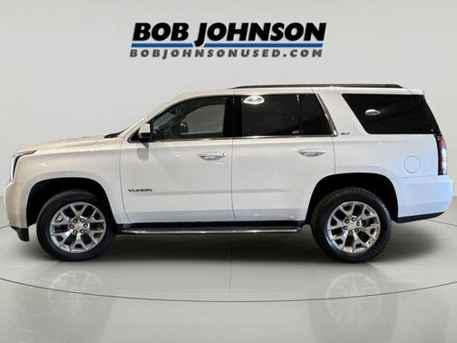 White Frost Tricoat 2018 GMC Yukon SLT Standard Edition